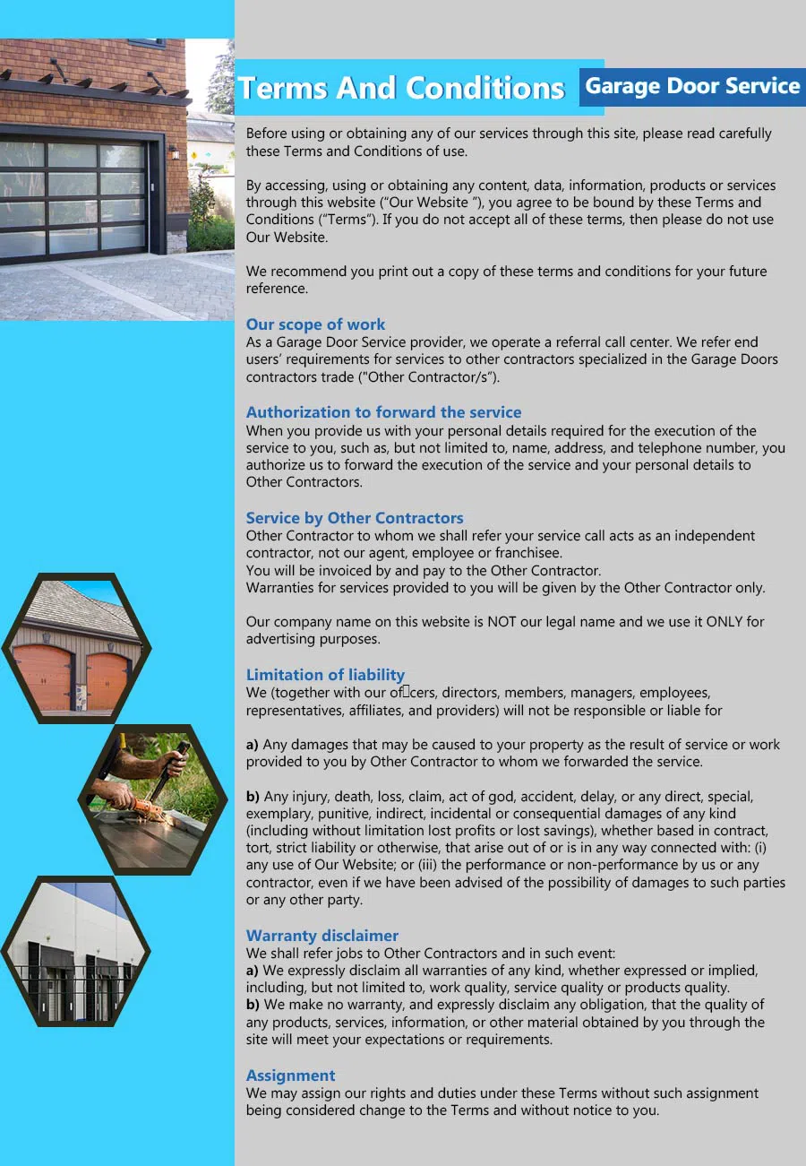 Capitol Garage Doors Pico Rivera, CA 562-641-5279 - terms4